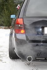 FANALI   A LED ROSSI/CROMO VW BORA SW VARIANT DAL 05/1999 A 05/2006