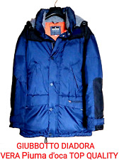 GIUBBOTTO PIUMINO Diadora M Sport Invernale VERA PIUMA d'Oca, Cappuccio ORIGINAL