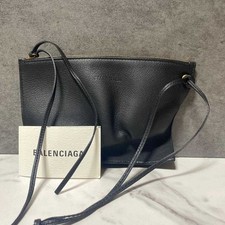 Borsa Balenciaga in pelle nera marsupio grande capacità donna usata dal Giappone