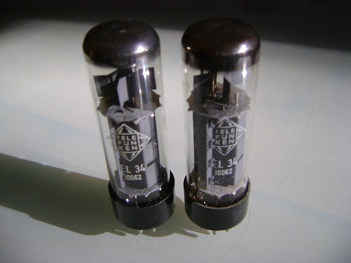 Tubi telefunken el34 - 2,