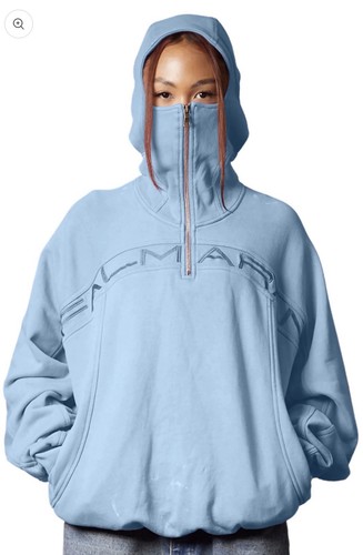 Balmain felpa uomo blu - felpa,