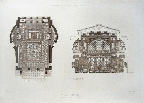 Roma antica villa romana - ~,