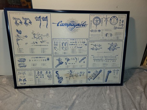 Poster componenti bici - poster,