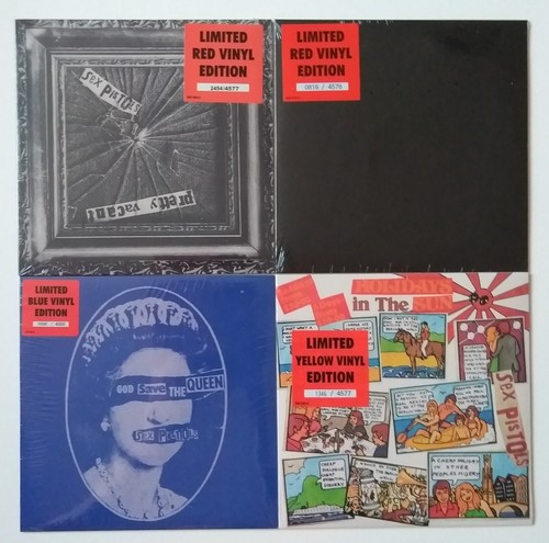 Sex pistols vacant - pistols, x4,vacant