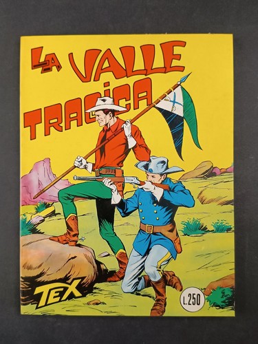 Fumetto tex valle - valle, tragica