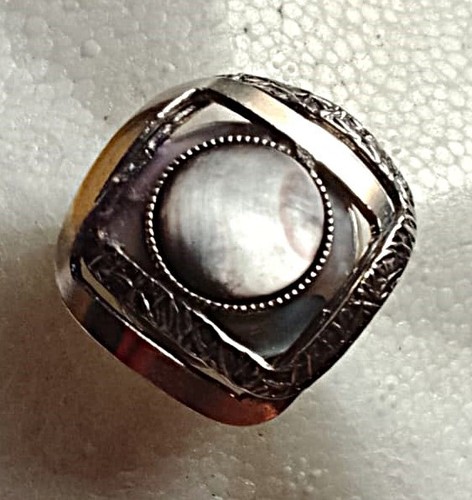 Anello artigianale con - artigianale,