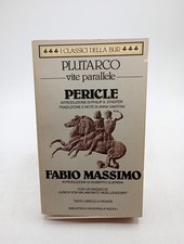 Plutarco Vite Parallele PERICLE FABIO MASSIMO - Classici Della Bur