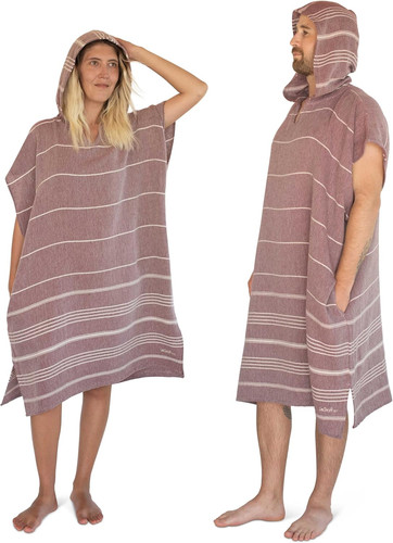 Poncho surf cotone bio - -,