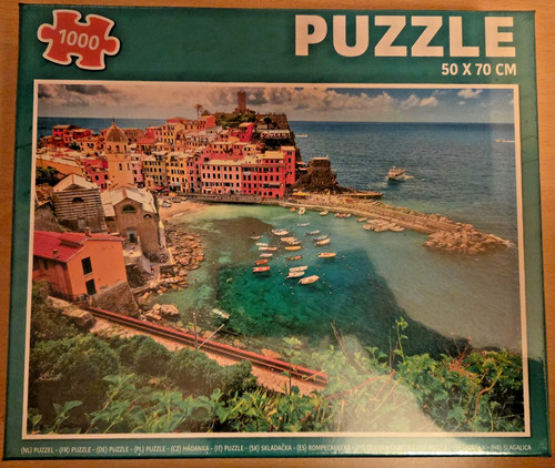 Puzzle 1000 pezzi vernazza - puzzle,