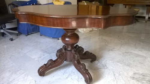 Antiquariato tavolo biscotto - tavolo, a