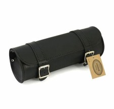 Barilotto Moto Custom Harley Davidson Pelle Nero Ledrie Rullo Attrezzi Cuoio Hd