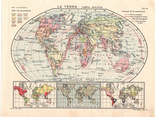 Carta geografica antica