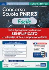 CONCORSO SCUOLA PNRR3 FACILE. SCHEMI E SCHEDE DI SINTESI SU TUTTO IL PROGRAMMA.