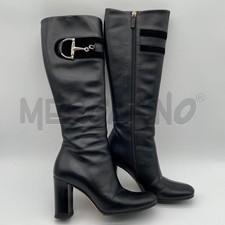 Stivali donna gucci suede nero - suede,