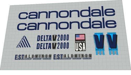Set decalcomanie cannondale - set,