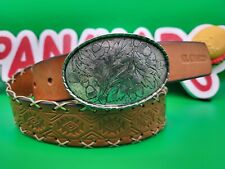 Cintura EL CHARRO Anni 80 (Lunga 90 cm) in Vera Pelle Made in Italy (PANINARO)