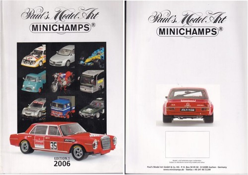 Modellino auto book booklet