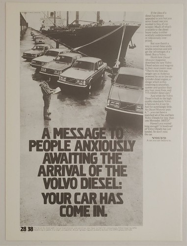 Pubblicità stampa volvo - pubblicità, gl