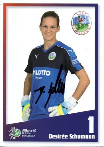 Autografo desiree schumann - autografo,
