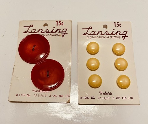Lotto bottoni lansing vintage - lotto,