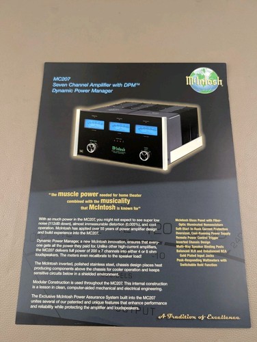 Amplificatore mcintosh mc207 - mc207, 7