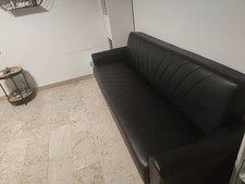 divano letto nero 3 posti