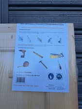 PORTA ABETE MASSELLO REVERSIBILE IN FINITURA GREZZA A 3 BUGNE