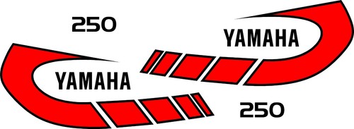 Yamaha ty250 adesivi grafica - yamaha,
