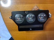 QUADRO STRUMENTI , BENZINA , ACQUA , OLIO , LANCIA FULVIA COUPE PRIMA SERIE .