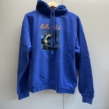 Felpa con cappuccio blu Billie