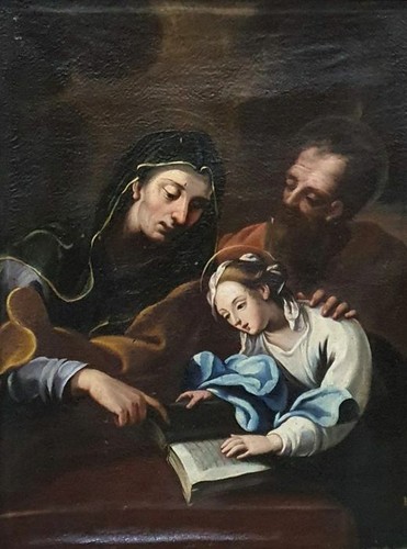 Antico quadro scuola - quadro,