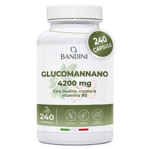 Bandini glucomannano forte - glucomannano,