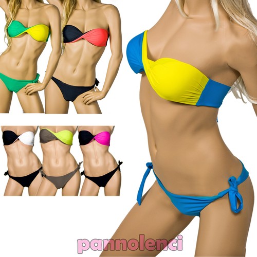Bikini costume fascia push - bikini,