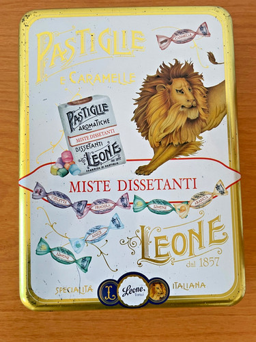 Scatola latta pastiglie - scatola,