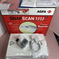 Scanner AGFA Snapscan 1212 scatola originale NUOVO *RARO* scanner a colori