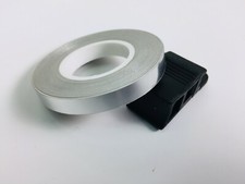 NASTRO ADESIVO STRISCE CROMATO RUOTE CERCHI AUTO MOTO CHAFT 7 mm 