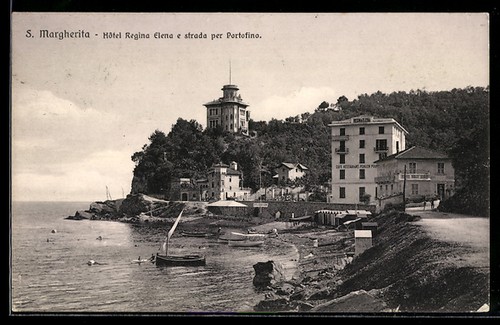Cartolina santa margherita - cartolina,