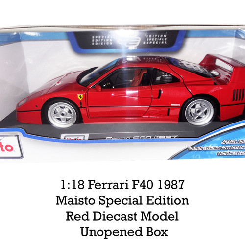 Modellino pressofuso rosso