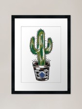 Tatuaggio cactus flash