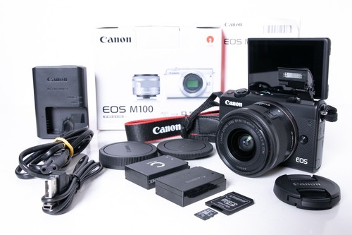 Canon eos m100 15 45 - canon, ef-m
