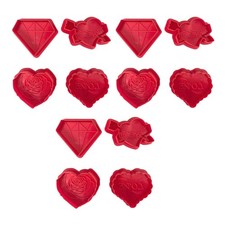  12pcs stampi in plastica a