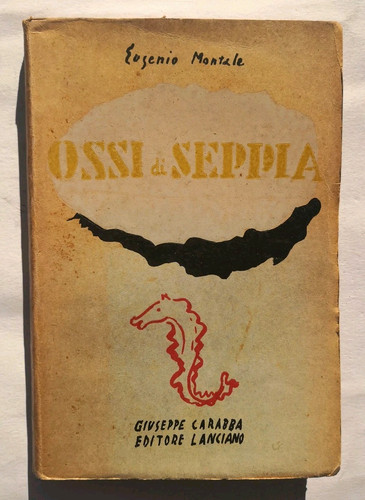 Eugenio montale ossi - ossi, seppia