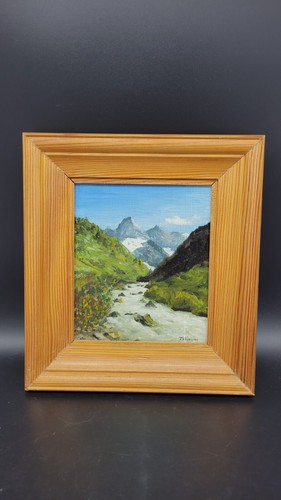 Dipinto olio tavola - dipinto, su