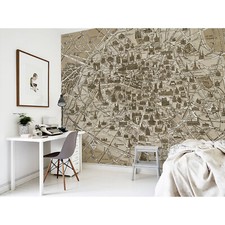 Mappa di Versailles murale