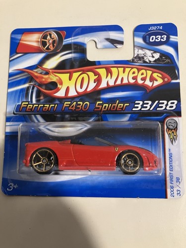 Hot wheels ferrari - ferrari, spider