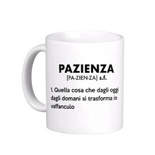 Tazza mug in ceramica bianca