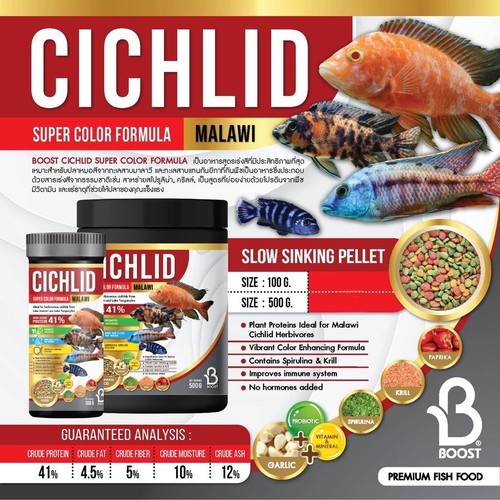 Boost malawi alimento ciclidi - malawi,