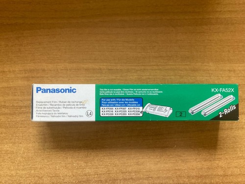 Fa52x panasonic 2 rotoli - kx-fa52x,