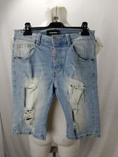 Articolo e3228 short uomo Dsquared2 blu, taglia W29 IT42, vita 37cm, fianchi 41c