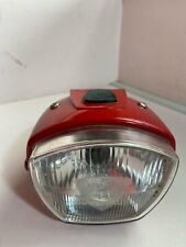FANALE ANTERIORE CEV ROSSO  PER CICLOMOTORE STESINO  MOPED HEADLIGHT VINTAGE NOS
